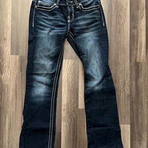 BKE Dark Denim Bootcut, mid rise, 26R